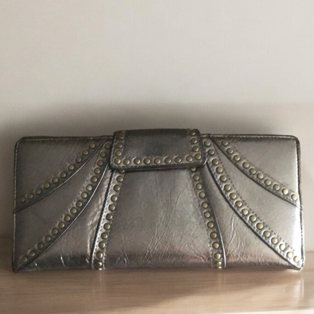 Gorgeous Metallic Kooba Clutch